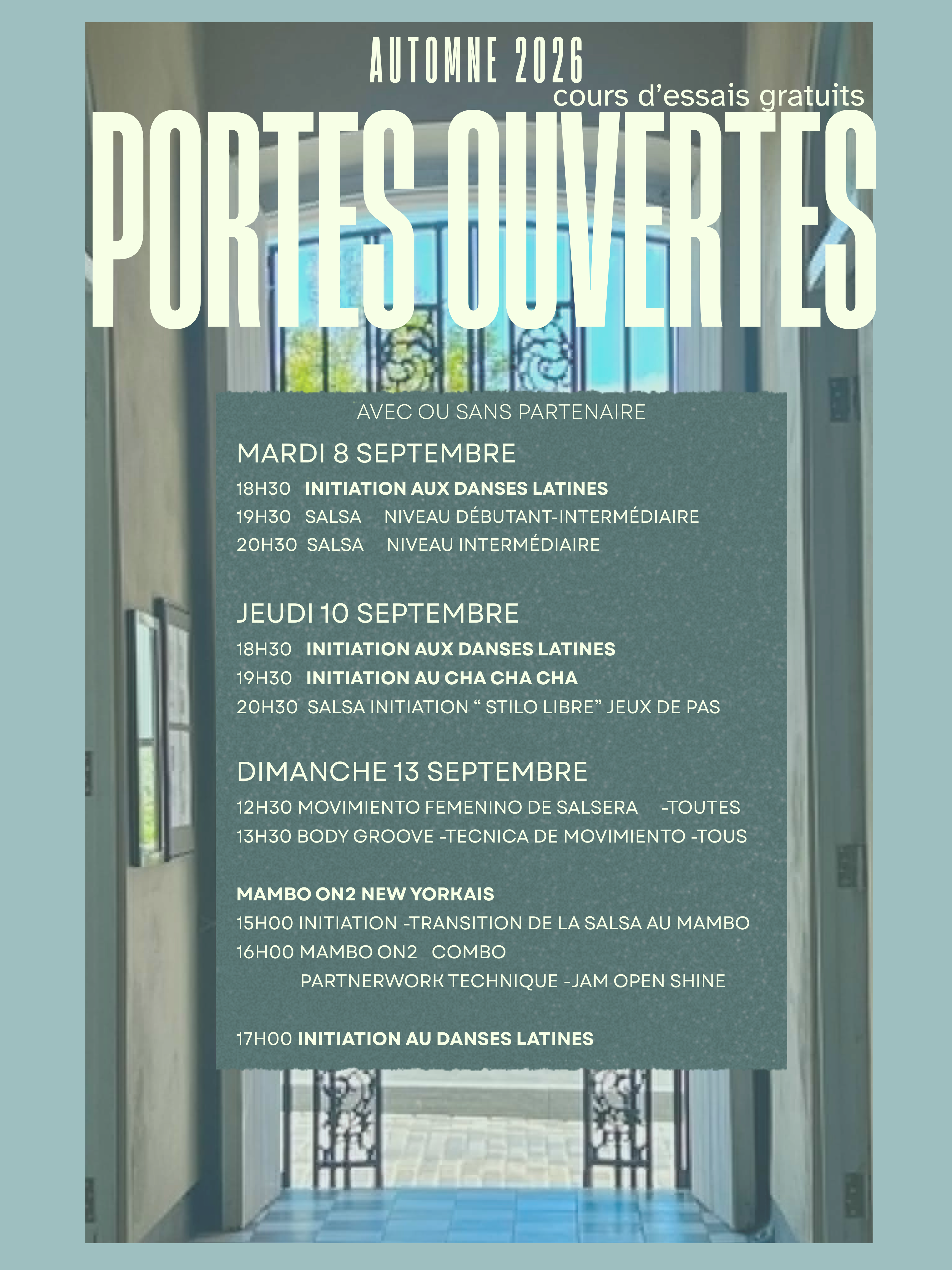 portes ouvertes